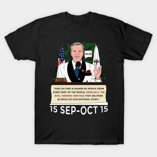 Joe Biden Hispanic Pride T-Shirt